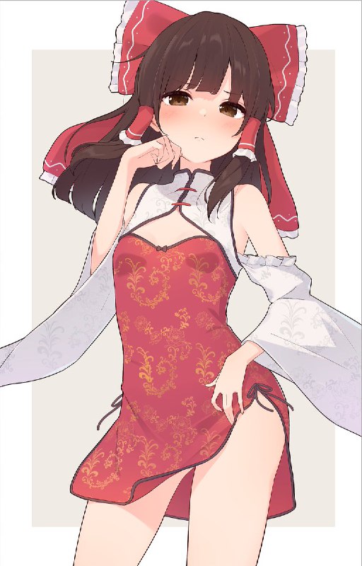 チャイナ服っぽい霊夢 source