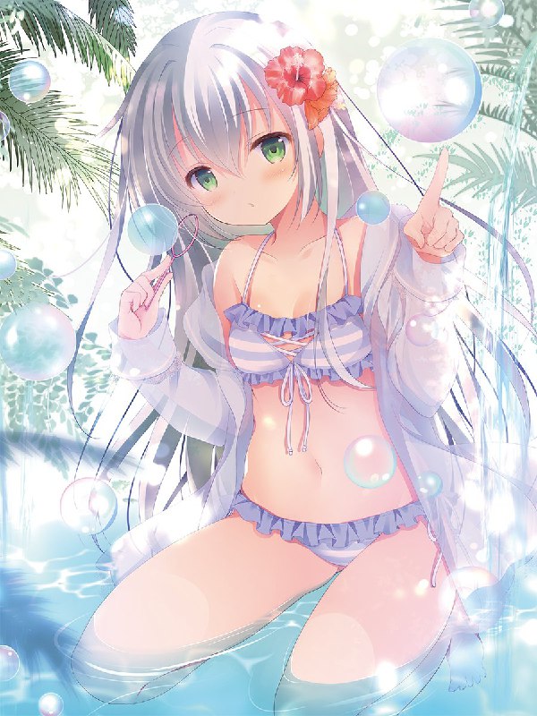 折り返しとなる６枚目にご紹介するイラストは、シロガネヒナさん（MILK BAR）です！#サンクリ source