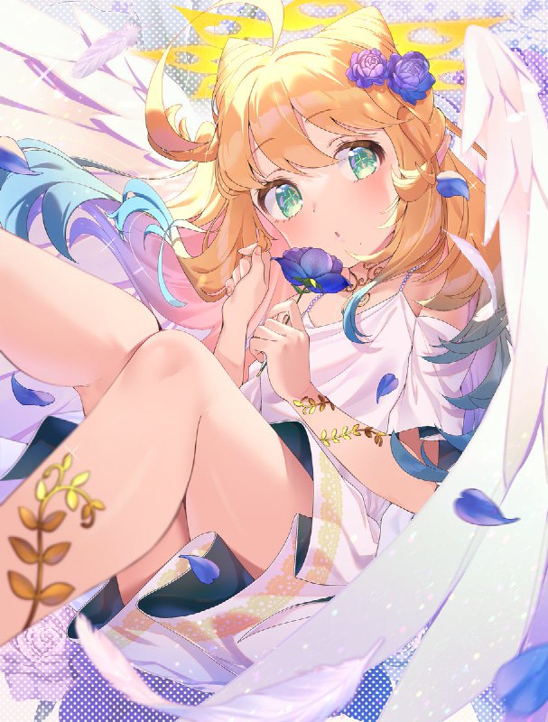 創作天使ちゃん#絵柄が好みっていう人にフォローされたい source