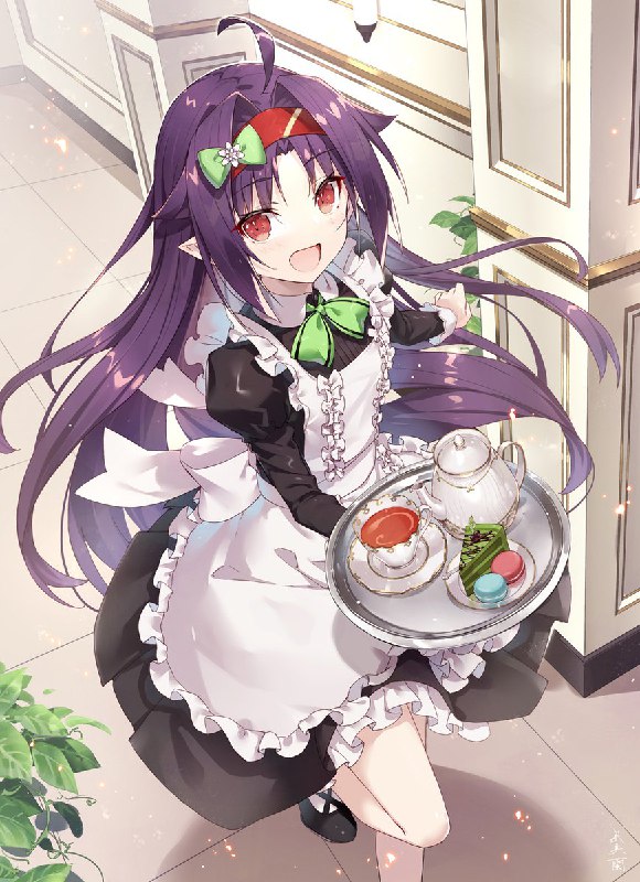 メイドユウキ描きました！ source