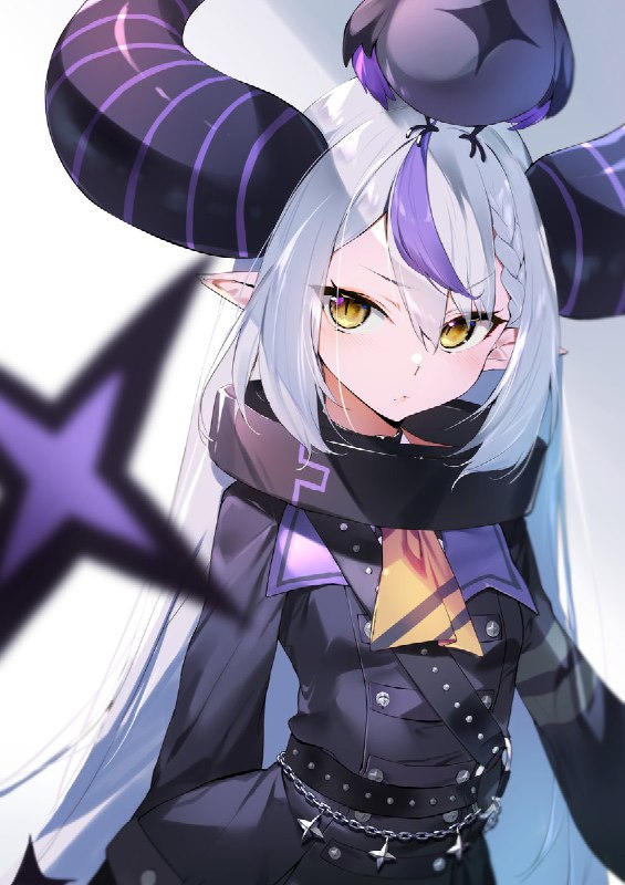 「吾輩は総帥だぞ…！！」#ラプラス・ダークネス3D#Laplus_Artdesu source