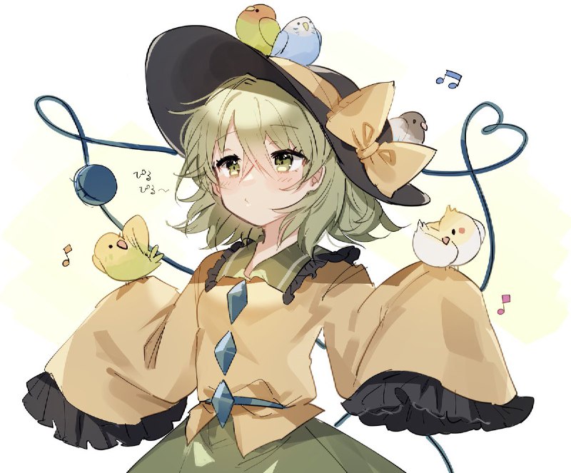 こいしちゅんちゅん、、 #軽い気持ちで描いたら思った以上に反響があった絵 source