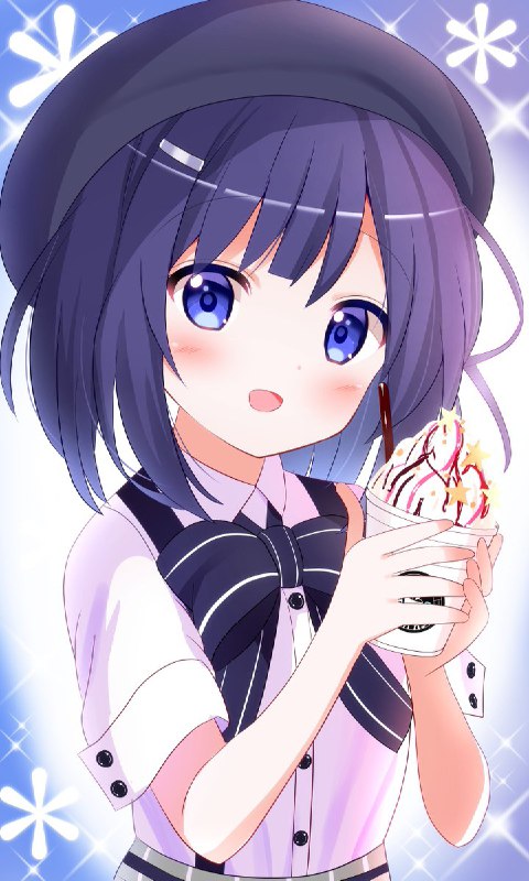 フユちゃんお誕生日おめでとう～！🍦(´ω)🎉🎉#風衣葉冬優生誕祭2022#gochiusa source