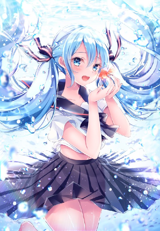 ボトルミクちゃんでお祝い💙#初音ミク生誕祭2021 #初音ミク誕生祭2021 source