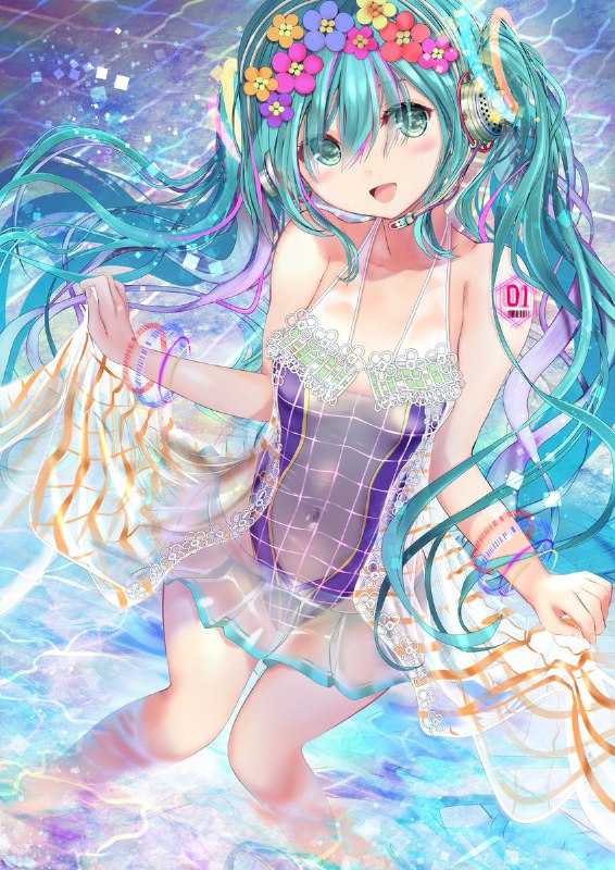 「電子の海で泳ぎませんか？」#初音ミク誕生祭2021 source