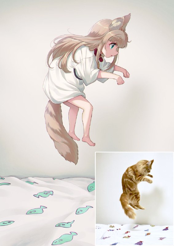 「无重力黄豆粉2💫🐈」twi
