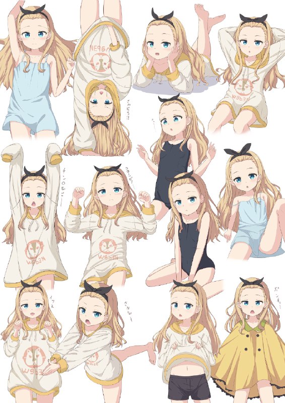 今までに描いた #リコリコ クルミ🌰🐿の全まとめ欲張りセットでございます🥳 source