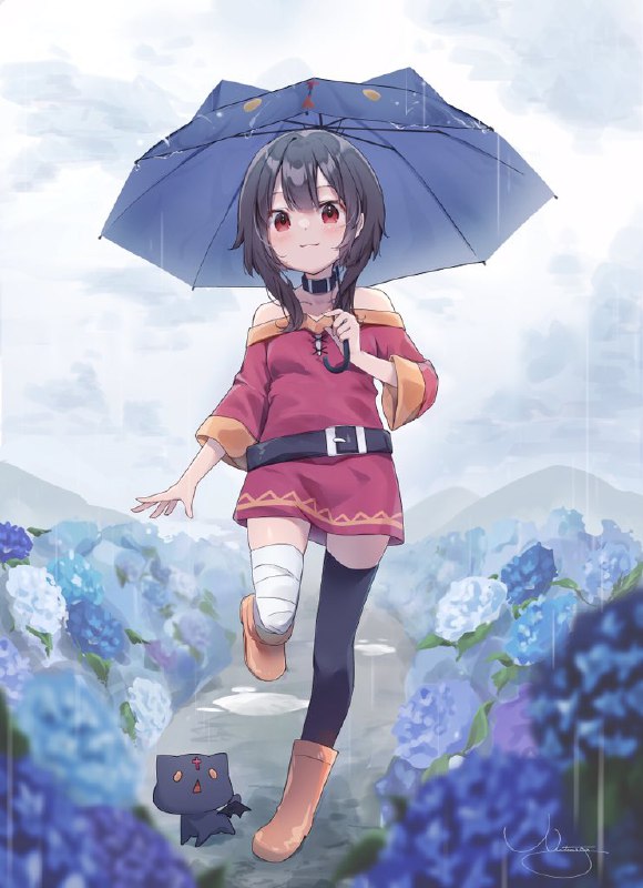 梅雨めぐみん☂️#めぐみん #このすば source