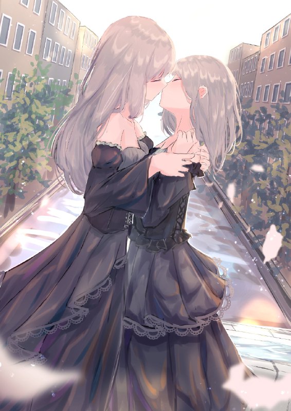 眺め #創作百合 source