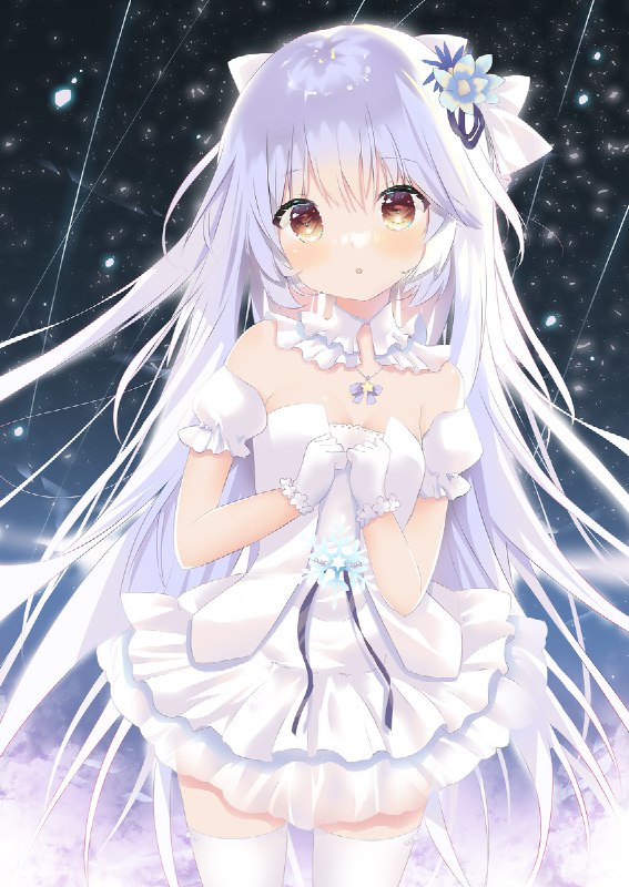 冬の精霊 #オリジナル #女の子 #冬 link source