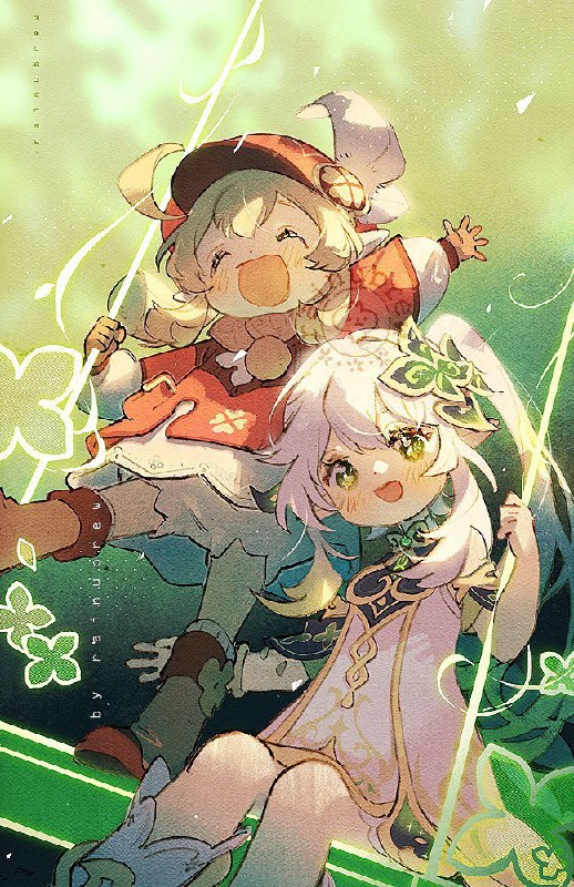 🍀 Nahida and Klee 🍀 #genshinimpact #原神 source