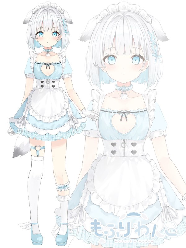 天界に住む水色が大好きなメイドの犬☁️実写もこなせる2.5次元Vtuberのもふりわんこ　です໒꒱tag ໒꒱All #わん担Fanart #わんこのおえかき配信 #もふりたいむ予定表 #わんこのお給仕表꒰Fan mark ꒱ 🐶☁️🥟꒰youtube꒱ ໒꒱ bit.ly/3EtIEqh꒰規約꒱ ໒꒱ lit.link/mofuriwanco link source