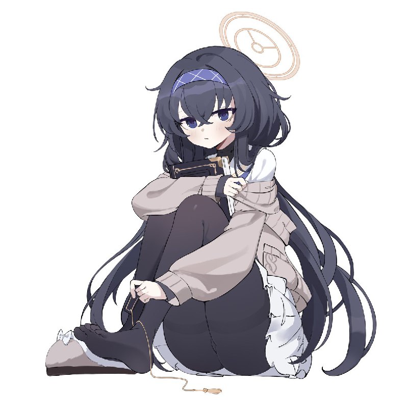 忧#古関ウイ #ブルーアーカイブ #黒スト source