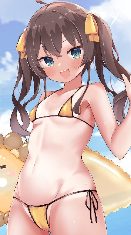 水着まつりちゃん#祭絵#ホロライブサマーに願いを source