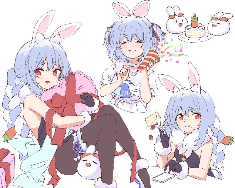 🍰🎉#兎田ぺこら生誕祭 #ぺこらーと source