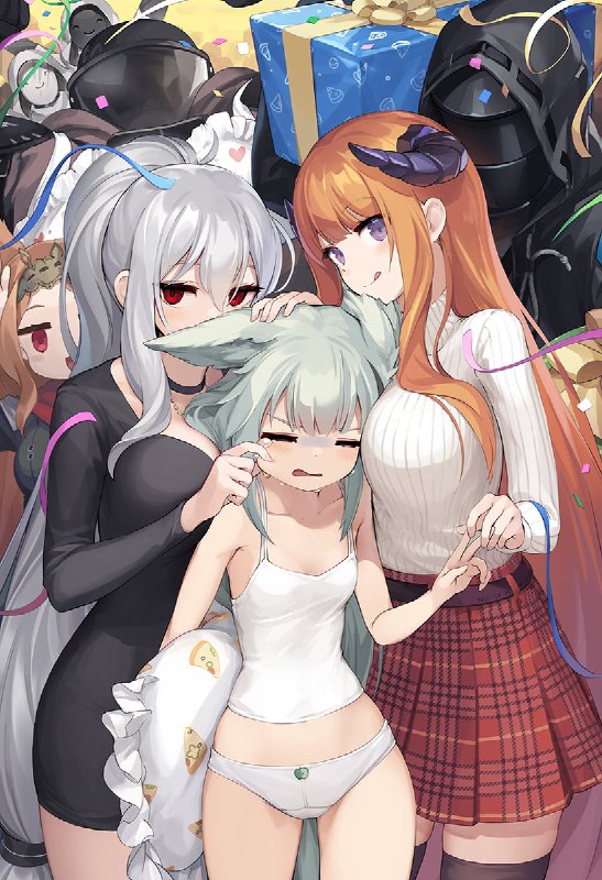 Grani's birthday party! 🎉🎊🎁🎊🎉#明日方舟 #Arknights #アークナイツ #명일방주 source