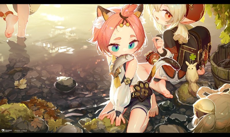 抓鱼 source