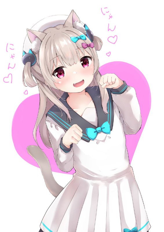 できた！猫ちゃんじょじねき！妄想全振りで失礼しましたｧｧ！！！#24時間できるかな#えりあーと source