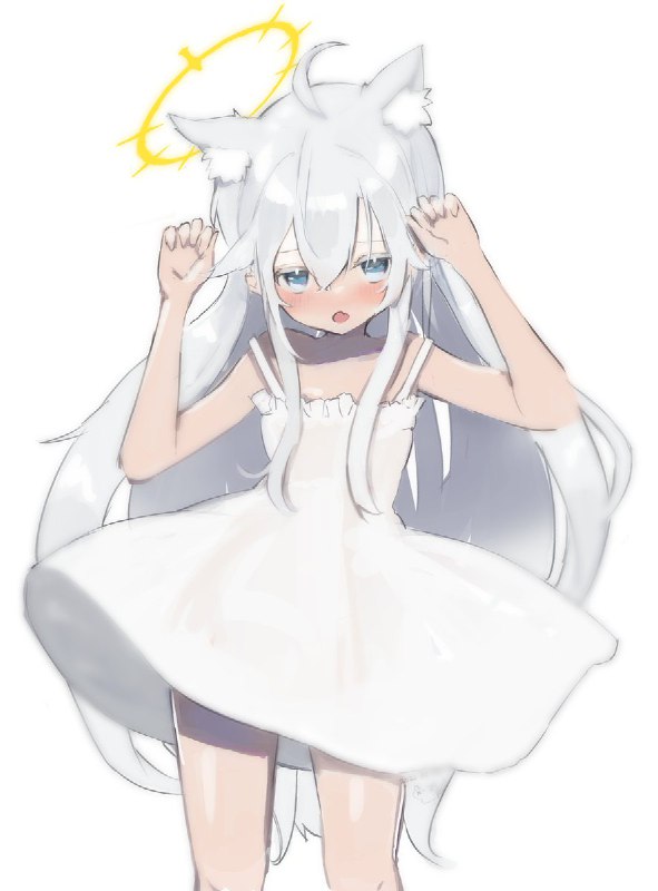 #000art #ネコの日 ☁🤍🐈 source