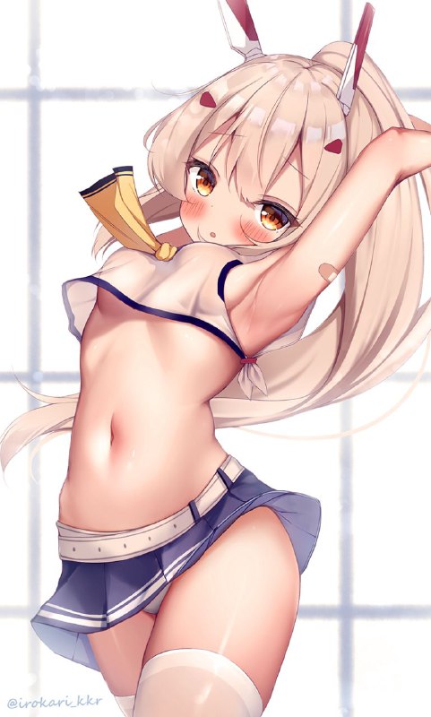 あれ？綾波ちゃん…？(スカートありだよ…）