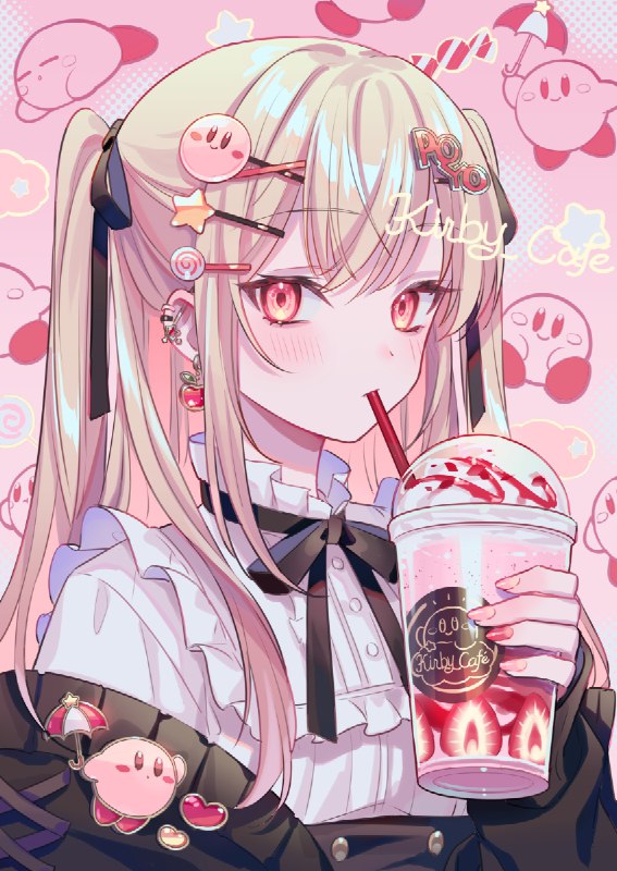 カービィ女子❤️🤍🖤 source