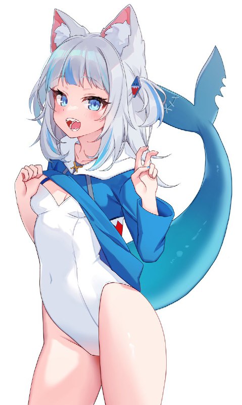 🐰🤍💙#gawrgura #gawrt source