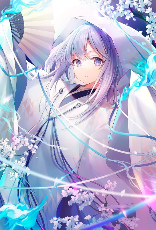 白拍子舞🌸#光る美少女展京都#かがちさく#絵守未來 source