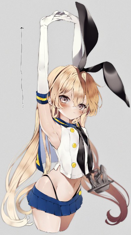 のび～～～～～～る島風#艦これ #島風 source