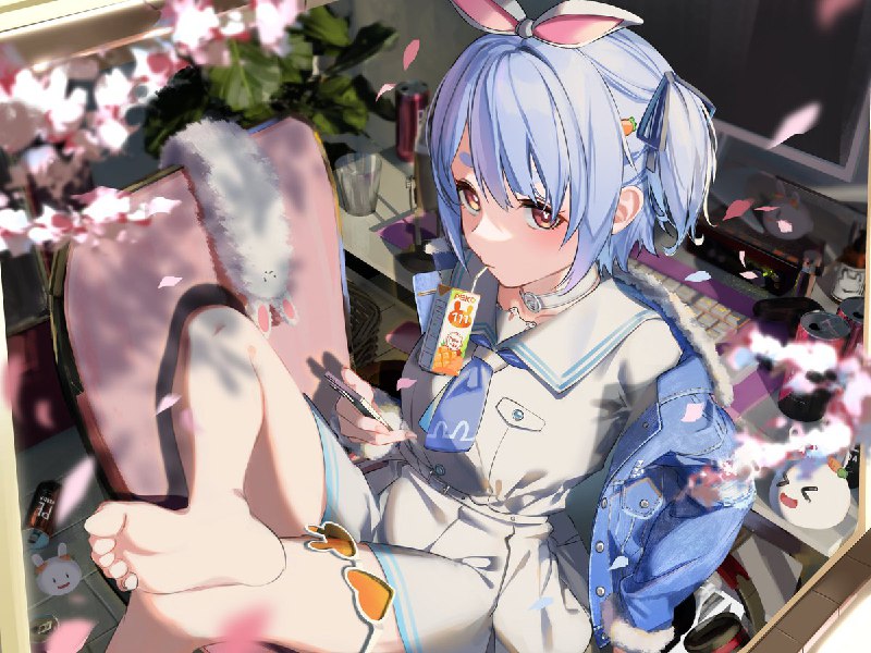 桜の季節ぺこ#ぺこらーと source