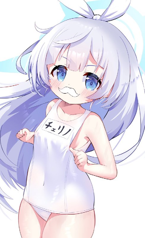 白スク・・・・・・ source