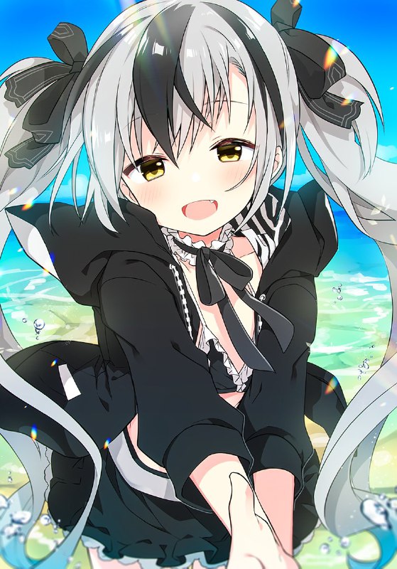 暑いから水着るこちゃんをのせてもいい source