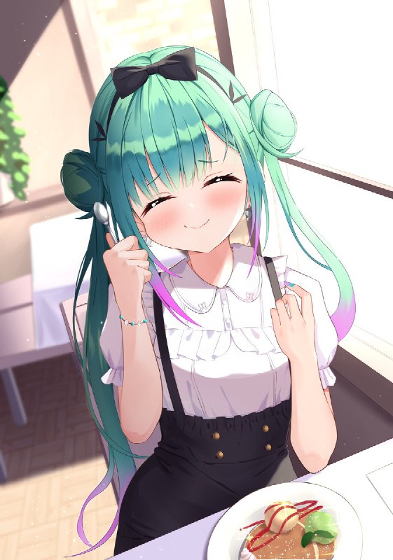 るしあちゃんとお出かけ(カフェ編)#絵クロマンサー source