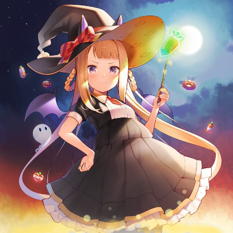 ハロウィン＝魔女＝スイープトウショウちゃん#ウマ娘 　#ウマ娘プリティーダービー#スイープトウショウ source