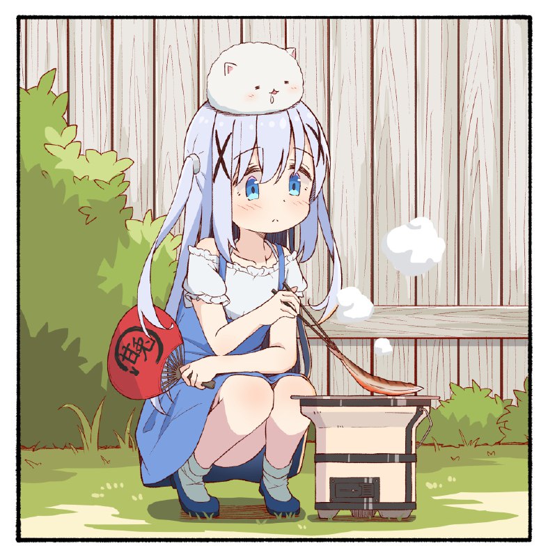 さんま焼くチノ#gochiusa source