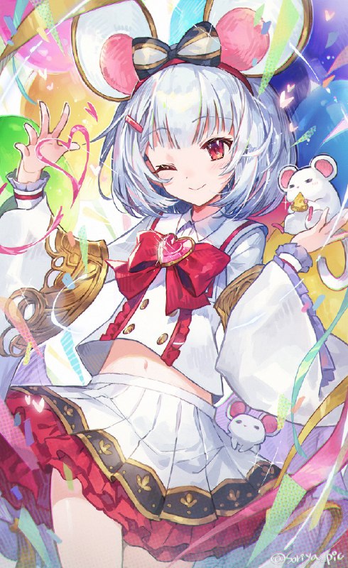 ビカラちゃん最終おめでとう🐭🎈🎈🎉💕#グラブル source