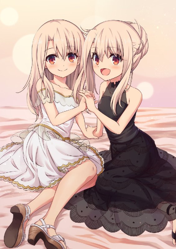 白イリヤ×黒イリヤ source