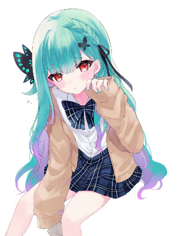 あの、これ #絵クロマンサー #潤羽るしあ新衣装 source