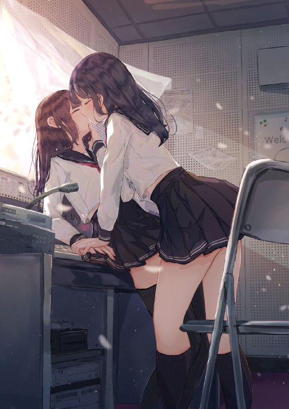 全校放送 #百合