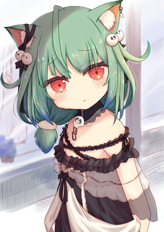 「どこ見てるの…？」#絵クロマンサー source