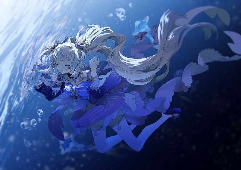 blue dream#原神 #GenshinImpact #kokomi source