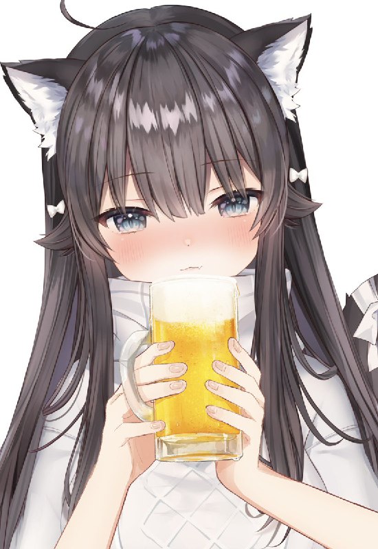 酔っ払っちゃったぁ…#いいビール飲みの日 #新人Vtuber source
