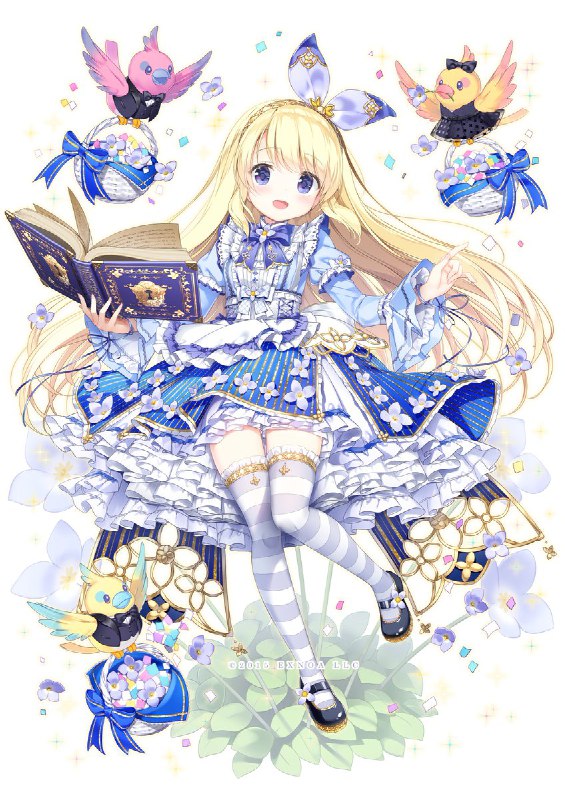 ヒナソウちゃん新衣装が実装されました🐤🐤🐤#花騎士 #フラワーナイトガール source