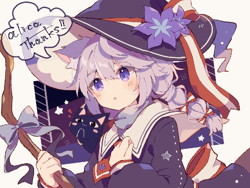 alicaさん、skebのリクエストありがとうございました！ふわふわ可愛いデザインもあって、楽しく描けました！自信作です💕 source