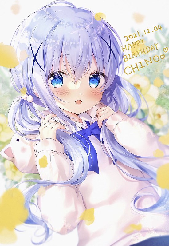 チノちゃんお誕生日おめでとう🎉🎂✨🐰#チノ生誕祭2021#香風智乃生誕祭2021 source