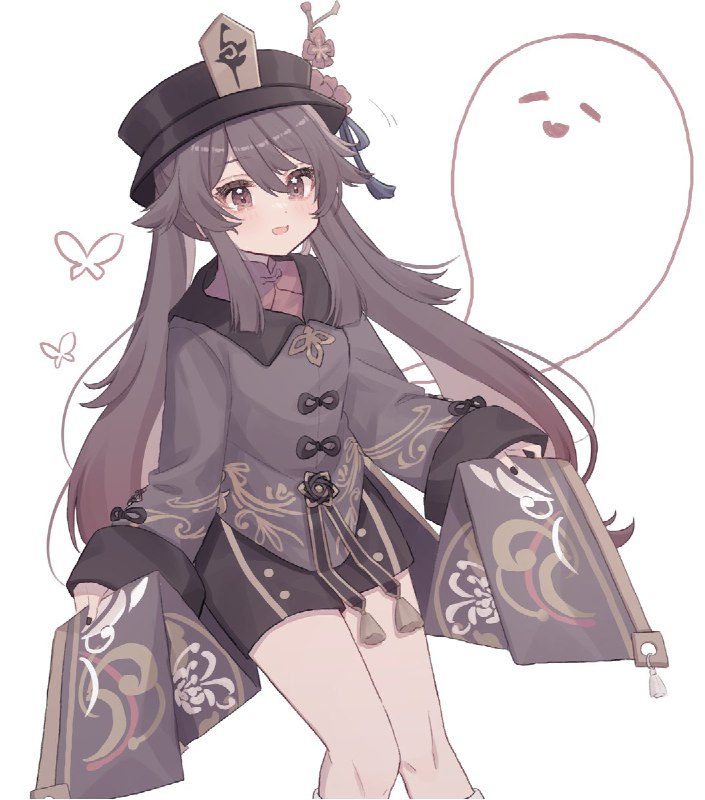 #HuTaoひらひらの裾可愛い source