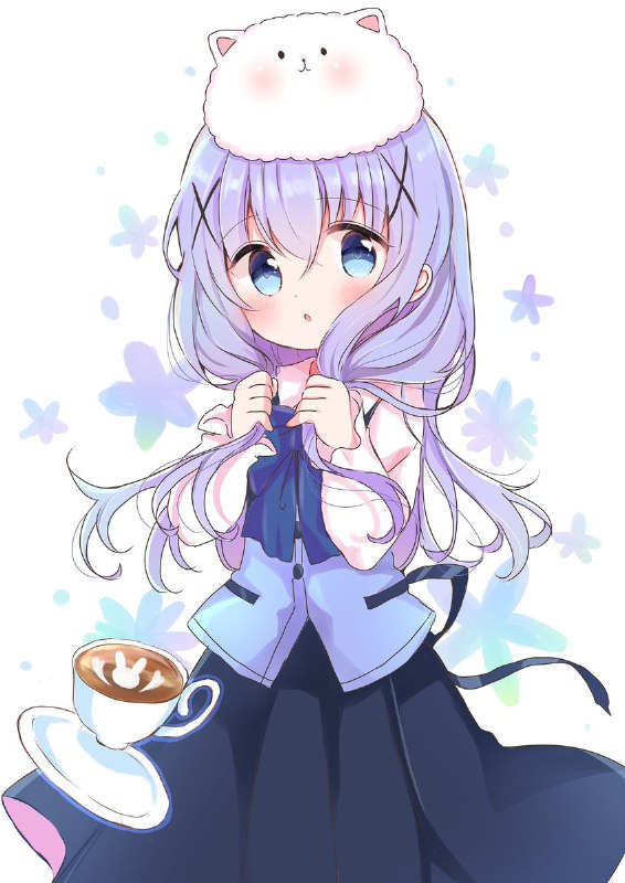 恥ずかしがり屋のチノちゃん🐇#gochiusa source