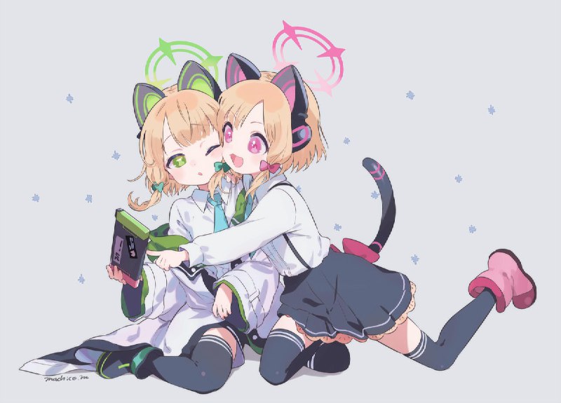 にゃんにゃんモモとミド source