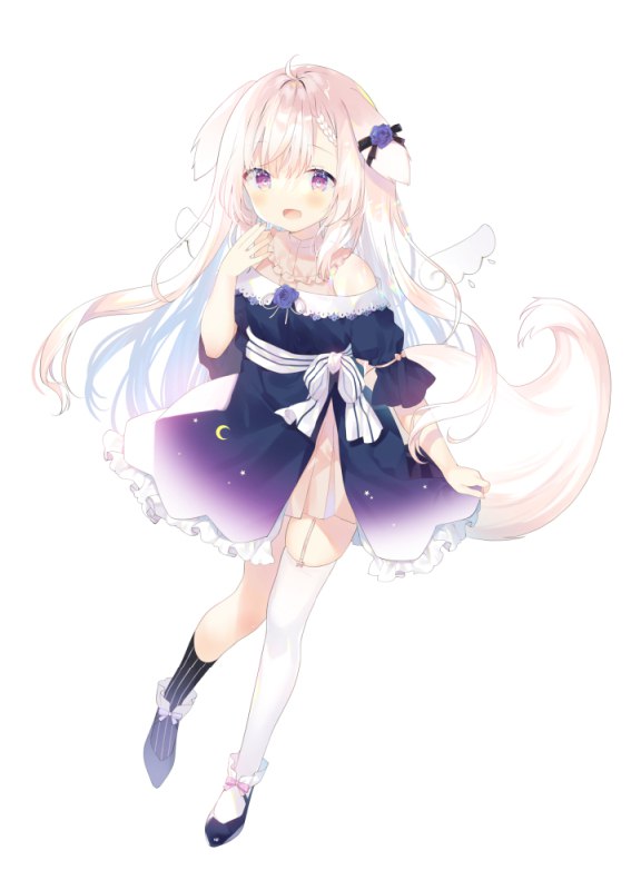 癒音くるみちゃん（@kurumi_UoxoU ）のキービジュアルを描かせて頂きました！#くるみてんし source