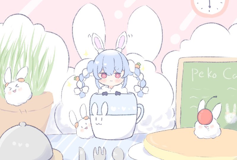 ぺこカフェ #ぺこらーと source