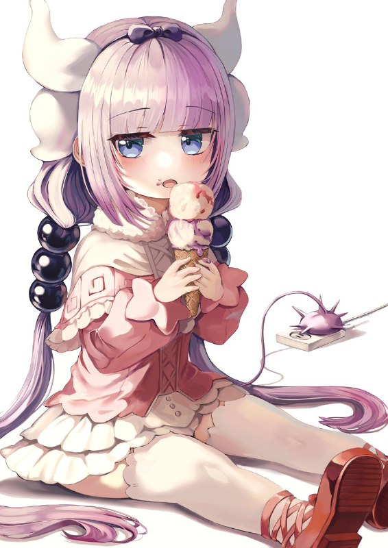 🍦💜#小林さんちのメイドラゴン#maidragon source
